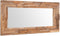 vidaXL - Decoratieve - spiegel - rechthoekig - 90x60 - cm - teakhout