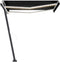 vidaXL - Luifel - automatisch - met - LED - en - windsensor - 350x250 - cm - antraciet