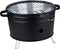 Alpina Tafelbarbecue Houtskool - 35 cm - Lichtgewicht RVS - Zwart