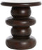 Light & Living Bijzettafel Azalas - 40cm - Donkerbruin