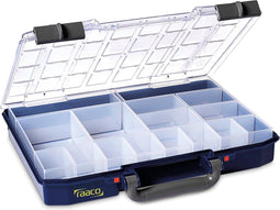 Raaco CarryLite 55 - Assortimentsdoos - 16 Inzetbakjes - 278 x 337 x 57 mm - 143615