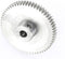 Reely Staal Recht tandwiel Soort module: 0.5 Boordiameter: 4 mm Aantal tanden: 60