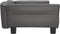 vidaXL - Hondenmand - 95x55x30 - cm - kunstleer - grijs
