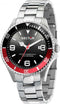 Sector 230 Quartz Polshorloge Zwart, Rood, Zilver
