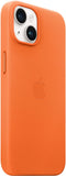 Apple MPP83ZM/A - Smartphonehoesje - Leren MagSafe - Oranje