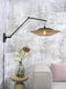 GOOD&MOJO Wandlamp Kalimantan - Zwart/Naturel - 105x60x55cm - Binnen Scandinavisch,Bohemian