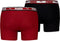 Puma Boxershorts Dual Logo 2-pack Burgundy-XL