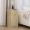 vidaXL - Dressoir - 30x30x70 - cm - bewerkt - hout - sonoma - eikenkleurig