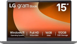 LG Gram 15U50T-G - Laptop - Intel® Core™ i5 i5-1334U 16 GB DDR4 512 GB SSD - Zilver