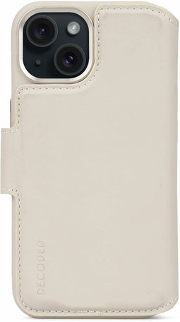 Decoded D24IPO15DW5CY - Detachable Wallet - 2-in-1 - Beige