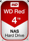 Western Digital Red - 4 TB - 5400 RPM - 3.5 inch harde schijf