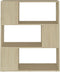vidaXL-Boekenkast/kamerscherm-80x24x94-cm-spaanplaat-sonoma-eikenkleur