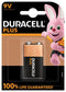 Batterij Duracell Plus 9Volt - 10 stuks