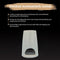 Scentchips® Rib Rond Waxbrander - Geurbrander - Oliebrander - Wax Melts Brander - Aromabrander - Ook Geschikt Voor Essentiële Oliën - Geurolie - Waxmelts - Brons