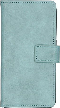 iMoshion Hoesje Geschikt voor Samsung Galaxy A01 Hoesje Met Pasjeshouder - iMoshion Luxe Bookcase - Lichtblauw
