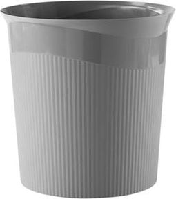Papierbak han re-loop 13l rond grijs | 6 stuks