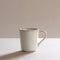Dutch Rose Organic Mok - Theemok - Koffiemok - Stoneware Handgemaakt - Wit - 39 cl.
