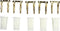 Modelcraft 223992 Accupack bus AMP Verguld 1 set(s)