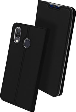 Dux Ducis - pro serie slim wallet hoes - Geschikt voor Samsung Galaxy A30 - Zwart
