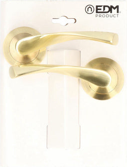 Handgreep met rozet EDM 707 Aluminium Ø 50 mm