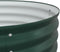 vidaXL - Tuinverhoging - Bed - Groen - 320x80x81 - cm - Gegalvaniseerd - Staal