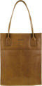 DSTRCT Medium Schoudertas - Leer - Ruim hoofdvak - Cognac