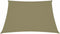 vidaXL - Zonnescherm - vierkant - 6x6 - m - oxford - stof - beige