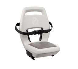 Qibbel Junior 6+ - Fietsstoeltje Achter Bagagedrager - QuickConnect - Pebble Grey