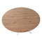 Eettafel Home ESPRIT Wit Bruin Ijzer Hout MDF 120 x 120 x 75 cm
