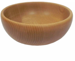 Glowel - Massief beukenhouten schaaltje - 18 cm - Natuurlijk afgewerkt