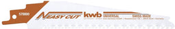 kwb 578800 Zaagzaagblad met Easy-Cut schacht, bruikbaar voor alle bouwmaterialen Zaagbladlengte 150 mm 1 stuk(s)