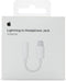 Apple - MMX62ZM/A - Lightning-naar-mini-jack-adapter - Wit