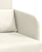 vidaXL - Vloersofa - Bed - 2-in-1 - Crème - 65x80x83 - cm - Velvet
