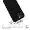 imoshion Hoesje - Geschikt voor iPhone 14 - EasyGrip Backcover - Zwart