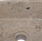 vidaXL - Gootsteen - 30x30x13 - cm - marmer - grijs