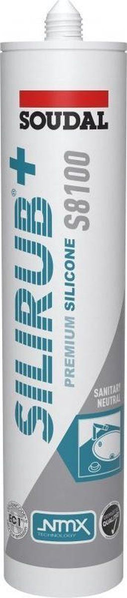 Soudal Silirub S8100 300 ml Transparant