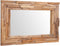 vidaXL - Decoratieve - spiegel - rechthoekig - 120x60 - cm - teakhout