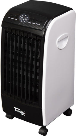 TechnoLife TL-1701R - Mobiele Aircooler - 3 Snelheden en Timer - Zwart/Wit