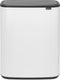 Brabantia Bo Touch Bin - Prullenbak - 2 x 30 liter - Afvalscheiding - White