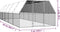 vidaXL - Kippenhok - 3x10x2 - m - gegalvaniseerd - staal