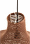 Light & Living Hanglampenkap Viggo - Bruin - Ø50cm - Bohemian - Hanglampen Eetkamer, Slaapkamer, Woonkamer