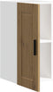 vidaXL - Keukenwandkast - Porto - bewerkt - hout - artisanaal - eikenkleur