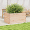 vidaXL - Plantenbak - 90x60x46 - cm - massief - grenenhout