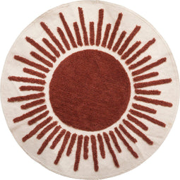 Atmosphera Vloerkleed / Tapijt Alia - Dia 90 cm - Getuft patroon- Rond