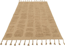 J-Line tapijt Sidney - polyester - beige