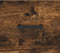 vidaXL - Hoge - kast - 69,5x31x115 - cm - bewerkt - hout - gerookt - eikenkleurig