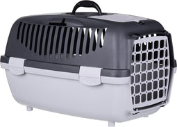 ZOLUX Transporter GULLIVER 2 z plastikowymi drzwiczkami jasnoszary/ciemnoszary