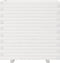 vidaXL - Plantenbak - 70x40x72 - cm - massief - grenenhout - wit