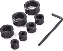 Benson Diepteaanslag ringen - traploos instelbaar - set van 8 - inclusief inbussleutel