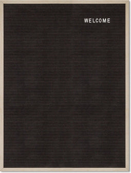 Letterbord zwart 60 x 80 cm